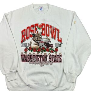 Vintage Washington State Cougars 1998 Rose Bowl Crewneck USA made size XL